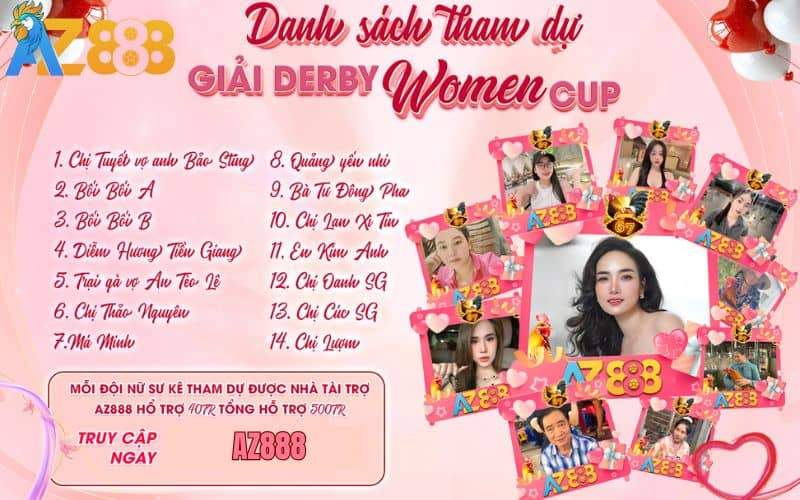 Danh sách các nữ sư kê tham gia Danh sách các nữ sư kê tham gia
